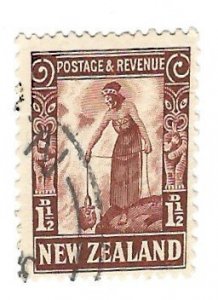 New Zealand 187   Used  1935  PD