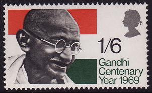 Great Britain Gandhi Centenary Year 1969 MNH SG#807 SC#600