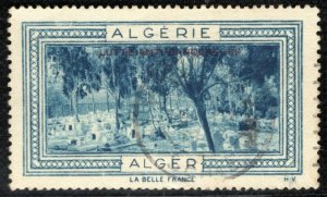 France Colonies ALGERIA Cinderella/Poster Stamp LA BELLE FRANCE Used LIME81