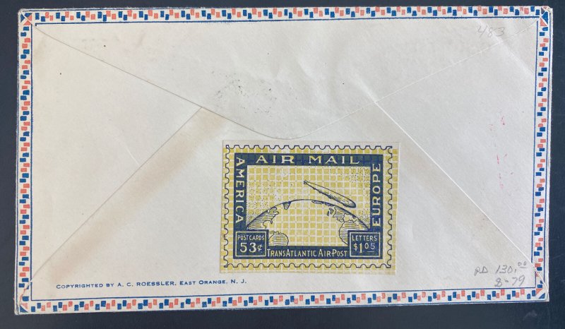 1929 Germany Graf Zeppelin LZ127 Airmail Cover to Romanshorn Switzerland