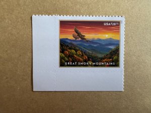 US USA Authentic Great Smoky Mountains #Scott 5752 Bottom Corner in MNH VF