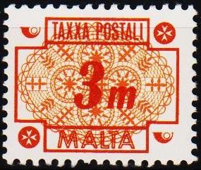 Malta.1973 3m S.G.D43 Unmounted Mint