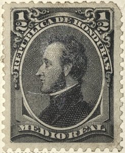 AlexStamps HONDURAS #32 XF Mint