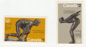 Canada 656-657 Olympics - Montreal 1976 MNH