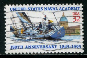 3001 US 32c US Naval Academy, used