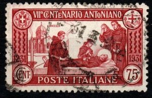 Italy #263a F-VF Used CV $375.00 (X4070)