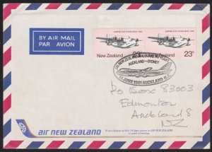 NEW ZEALAND 1981 first flight cover Auckland to Sydney.....................B3783