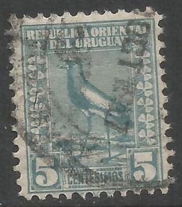 URUGUAY 321 VFU BIRD Z1046-3