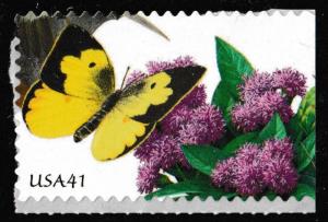 US 4156 Pollination Southern Dogface Butterfly 41c single MNH 2007