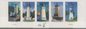 United States #4150a Mint (NH) Plate Number Coil (Lighthouses)