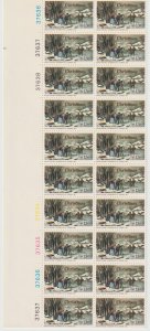 U.S.  Scott# 1703 1976 Christmas Issue XF MNH Plate Block of 20 7#