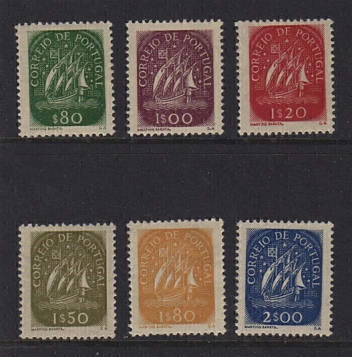 Portugal 1948 Sc 702-707. MH(706). MNH(others)