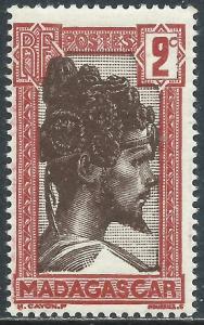 Madagascar, Sc #148, 2c MH