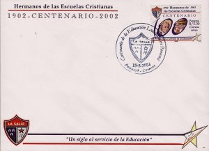 Panama La Salle Schools Cent. Sc C455 FDC 2003