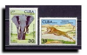 Cuba-Airmails Scott #C307-C308
