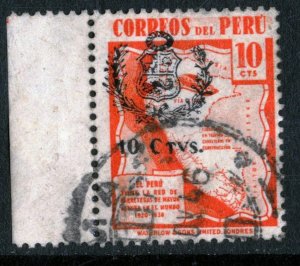 PERU #406, USED , 1943 - PERU041