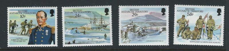 British Antarctic Territory mnh S.C.#  137-140