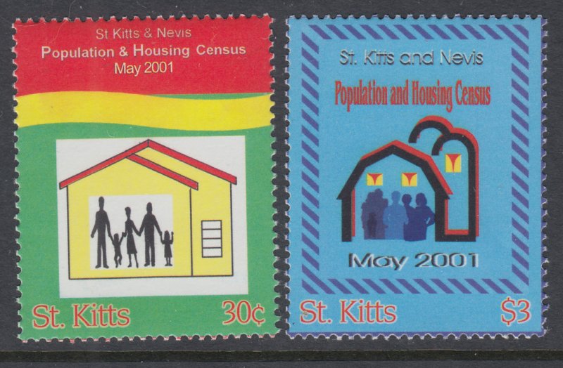 St Kitts 494-495 MNH VF