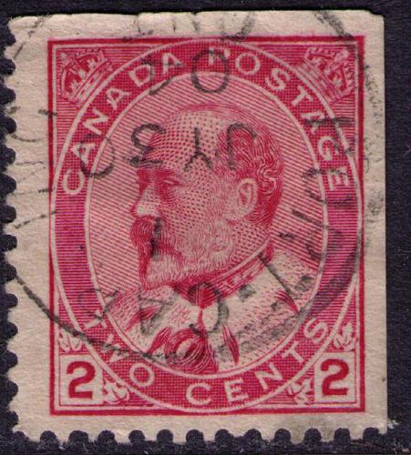 Canada #  90b Used  VF  CDS  Cat $ 10