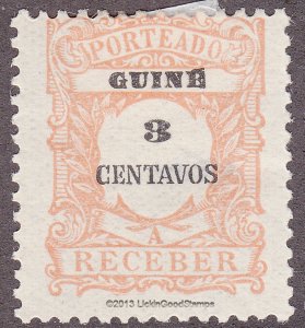 Portuguese Guinea J33 Postal Due 1921