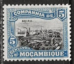 Mozambique Company ~ Scott # 120 ~  Unused ~ No Gum