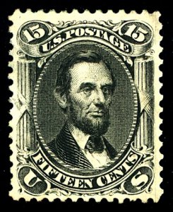 U.S. #77 MINT WITH WEISS CERT PART OG