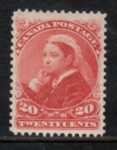 Canada #46 Very Fine Never Hinged **With Certificate**