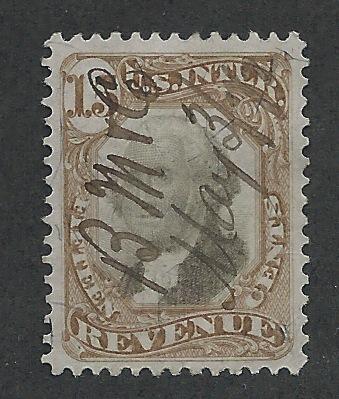 R139 Used, 15c. Brown,  XF