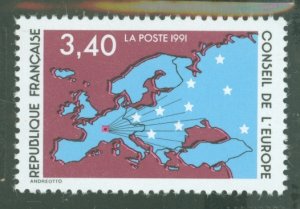 France/Council of Europe (1O) #1O50 Mint (NH) Single
