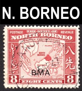 North Borneo Scott 213 VF used. Lot #A. Nice SON cds.  FREE...