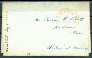 USAstamps Beauty US Stampless Cover from 1849