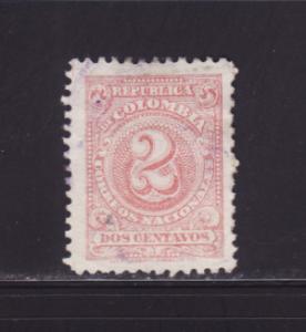 Colombia 316 U Numerals (A)