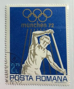 Romania 1972 Scott 2345 CTO -2.75 L, Canoeing, Summer Olympic games, Munich