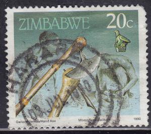 Zimbabwe 621 USED 1990 Cultural Artifacts