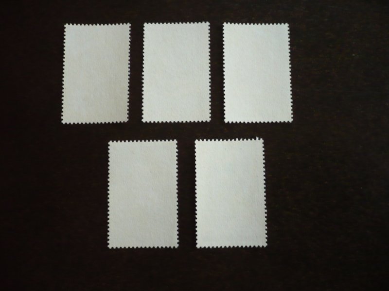Stamps - France - Scott# B490-B494 - Mint Never Hinged Set of 5 Stamps
