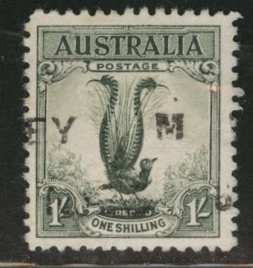  AUSTRALIA Scott 141 used 1932 Male Lyrebird CV$4