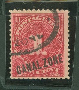 Canal Zone #J1 Used Single