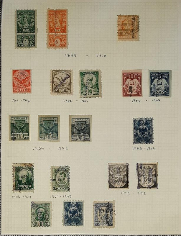 DYNAMITE Stamps: MEXICO Documentary Collection