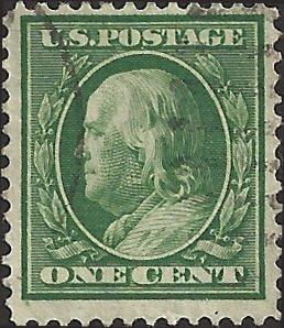 # 331 USED GREEN BEN FRANKLIN