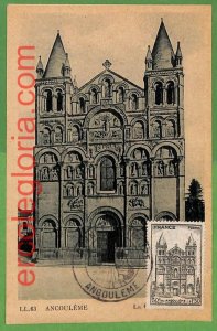 30192 - FRANCE - MAXIMUM CARD - Anchouleme, Architecture-