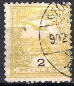 Hungary; 1900: Sc. # 48:  Used Perf. 12 x 11 1/2 Single Stamp