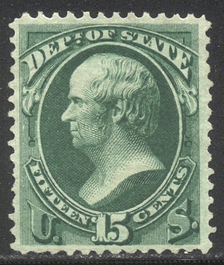 U.S. #O64 Unused - 15c State Dept Official ($170)