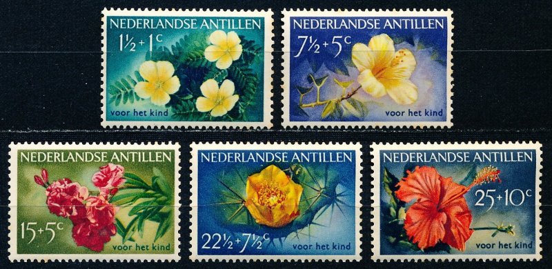 Netherlands Antilles #B21-B25  Set of 5 Unused