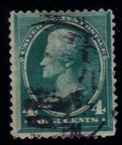 US SCOTT #211 USED F-VF