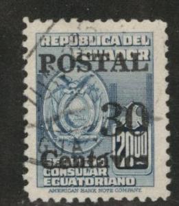 Ecuador Scott 570 used 1952 stamp 