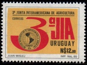 1986 Uruguay 3rd inter american agricultural congress #1186 ** MNH