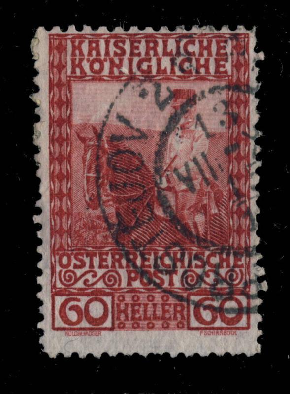 AUTRICHE / AUSTRIA 1913 Mi.151w used  *PROSSNITZ 2 * PROSTEJOV 2  (CZECH)