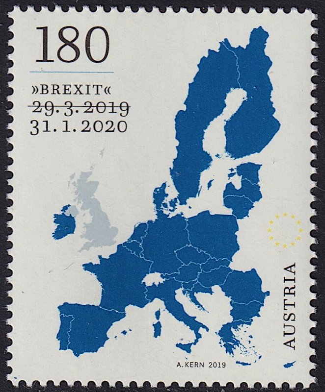 Austria - 2020 - Scott #2839 - MNH - Brexit