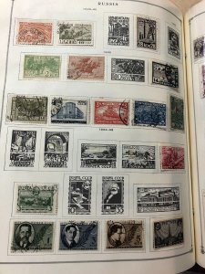 INTERNATIONAL COLLECTION IN SCOTT ALBUM – PORTUGAL TO RUSSIA – 423335