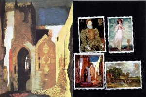 1968 British Paintings presentation pack Unmounted Mint Sealed ORD